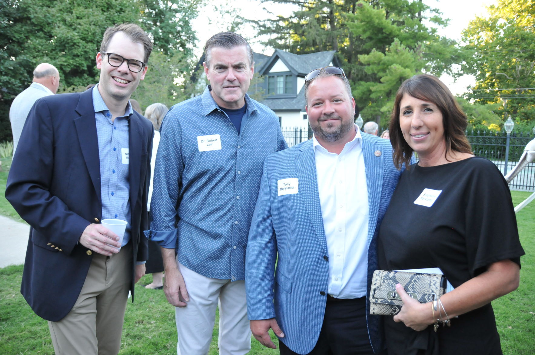 Nate Hinch, Dr. Robert Lee, Tony and Stephanie Morstatter